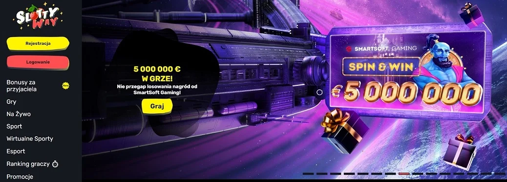 Glowna strona w Slottyway