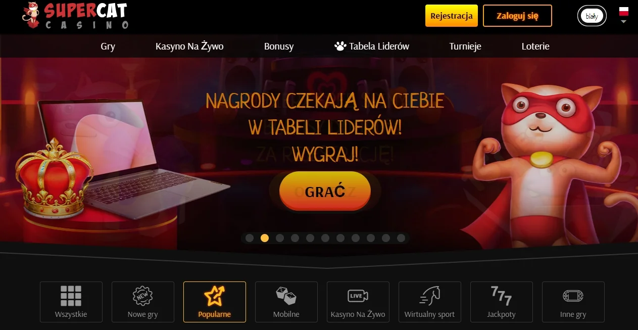 Glowna strona w SuperCat